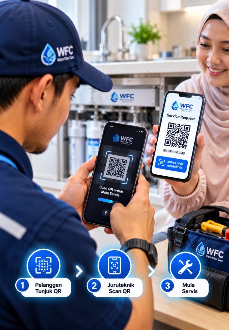 Juruteknik Scan QR & Baiki